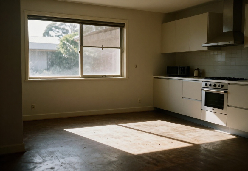 Clean kitchen after ant control treatment in Hornsby